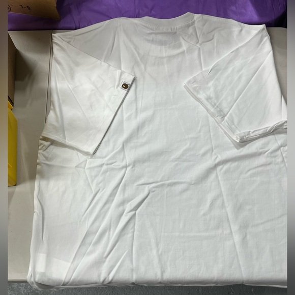 A Bathing Ape Bape Men's White T-Shirt Sz XL - Picture 7 of 7